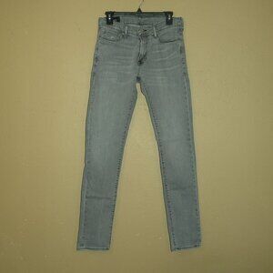 Abercrombie & Fitch Skinny Stretch Jeans Gray 30 X 34
